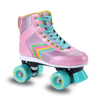PU Læder Medium Cuff Lady Quad Roller Skate