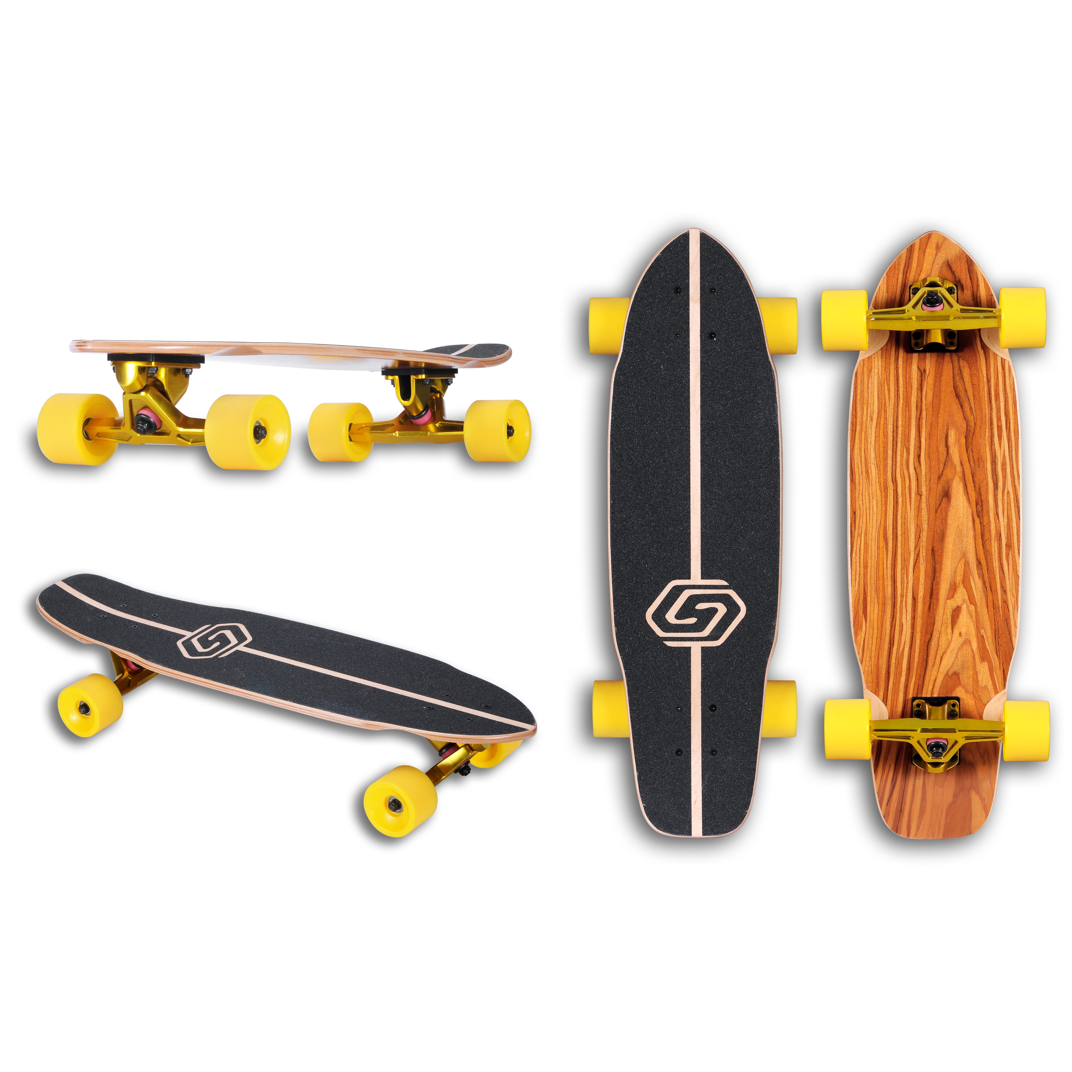 Nyt materiale og canadisk Maple Skateboard (SKB-46)